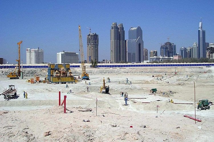Dubai Baustelle